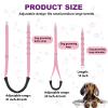 Dog Belly Strap, 3-Piece Grooming Restraint Set, Light Pink view 2