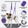 Dog Belly Strap, 3-Piece Grooming Restraint Set, Light Pink view 3