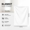 CDSS Queen-Size Blanket, Three Pink Roses in Bloom, Flannel Baby Blanket, Personalized (49.2 x 59.1 in) view 4