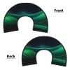 Green Line Pet Cone Collar for Dogs and Cats view 4