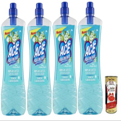 Italian Gourmet Floor Cleaner, Talc & Musk, 4 x 1 L