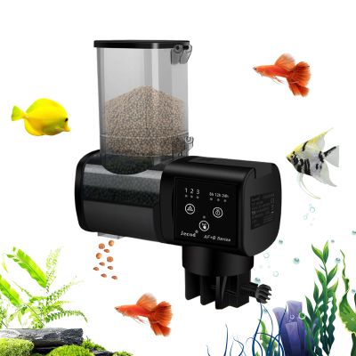 Automatic Aquarium Feeder, Large-Capacity Automatic Fish Feeder