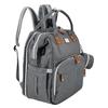 Diaper Backpack with Changing Mat and Fold-Out Lay-Flat Surface view 2