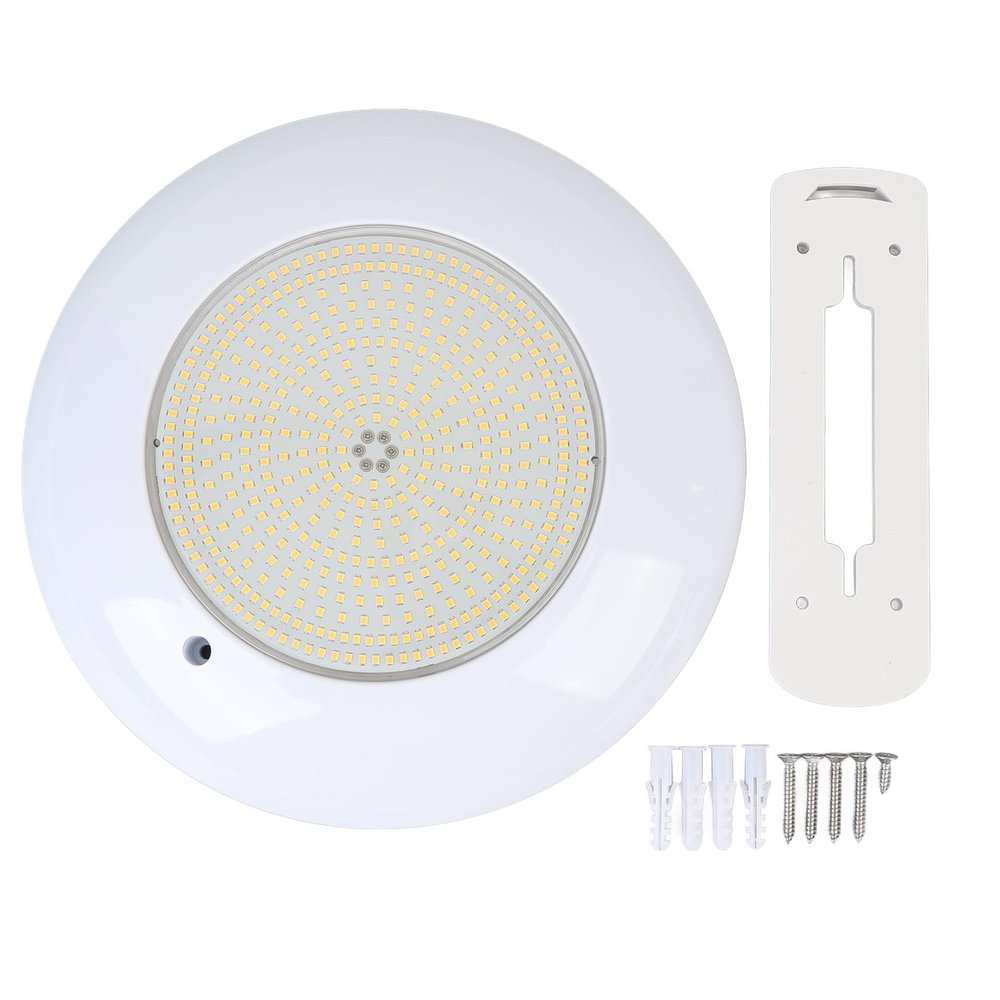 Asixxsix 35W LED Underwater Pool Light, 3500 lm, 468 LEDs, AC 12V, IP68, White
