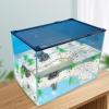 Milageto Aquarium Net Cover, DIY Easy-Install Replacement Lid, 60 x 80 cm view 2