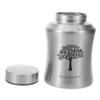 Yardwe Cast-Iron Metal Urn for Pet Ashes, Memorial Urn for Dogs and Cats view 1