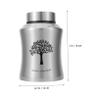 Yardwe Cast-Iron Metal Urn for Pet Ashes, Memorial Urn for Dogs and Cats view 2