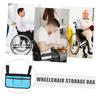 Wheelchair Armrest Bag for Wheelchairs and Strollers, Blue view 3