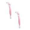 2-Pack Hair Remover Razors with Non-Slip Grip, Pink view 1