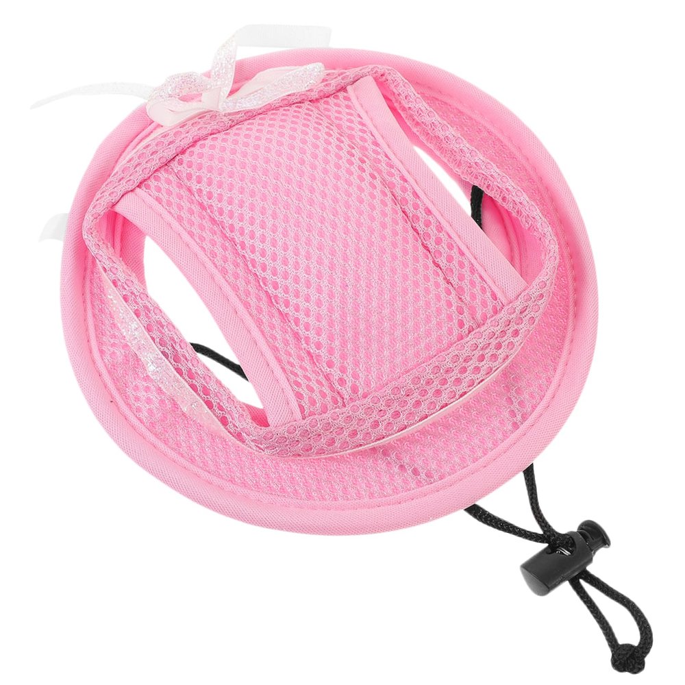 ibasenice Adjustable Baseball Cap for Dogs and Cats, Pink