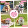 ibasenice Adjustable Baseball Cap for Dogs and Cats, Pink view 2