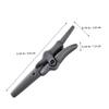 Mustache Scissors, Facial Hair Scissors, Small Stainless Steel Scissors view 3