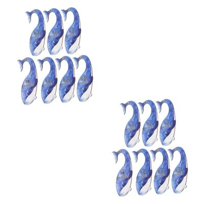 14-Piece Baby Clothing Closet Dividers with Cute Whale Design