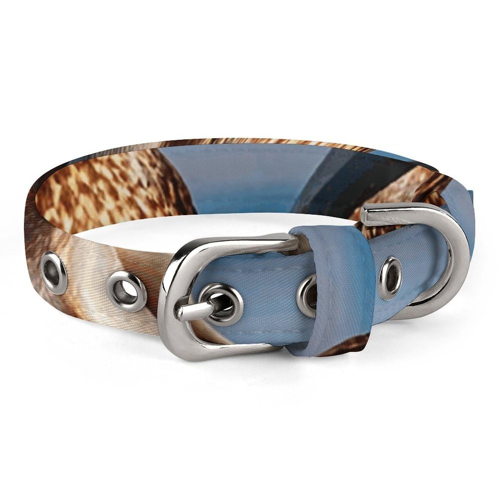 Two Mallard Ducks Dog Collar