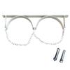 Oxygen Cylinder Storage Rack, Wall-Mount Steel Gas Cylinder Holder, White, 65 cm (25 in) view 1