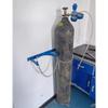 Oxygen Cylinder Storage Rack, Wall-Mount Steel Gas Cylinder Holder, White, 65 cm (25 in) view 3