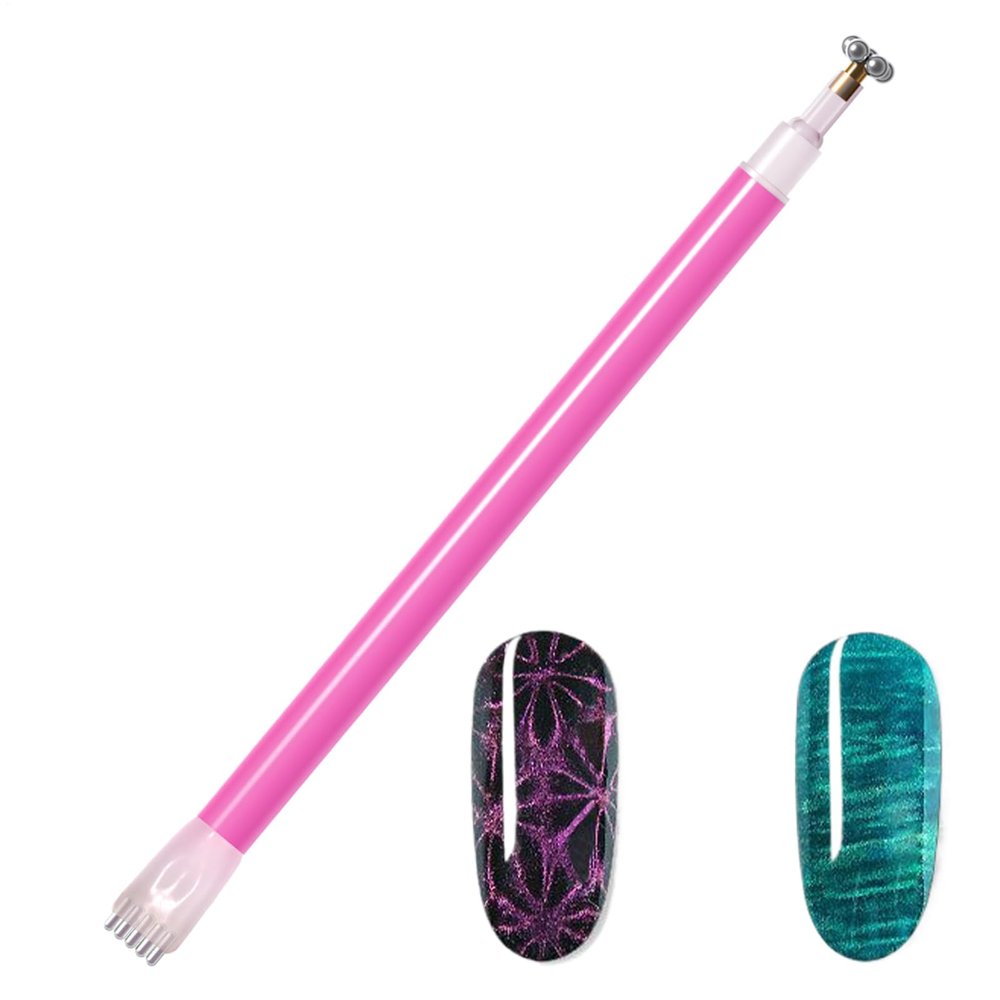 Cat-Eye Nail Magnet, Portable Magnet Stick for Manicures