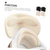 HAKIDZEL 4-Pair Self-Adhesive Gel Heel Cushions for Women's Shoes and Boots view 2
