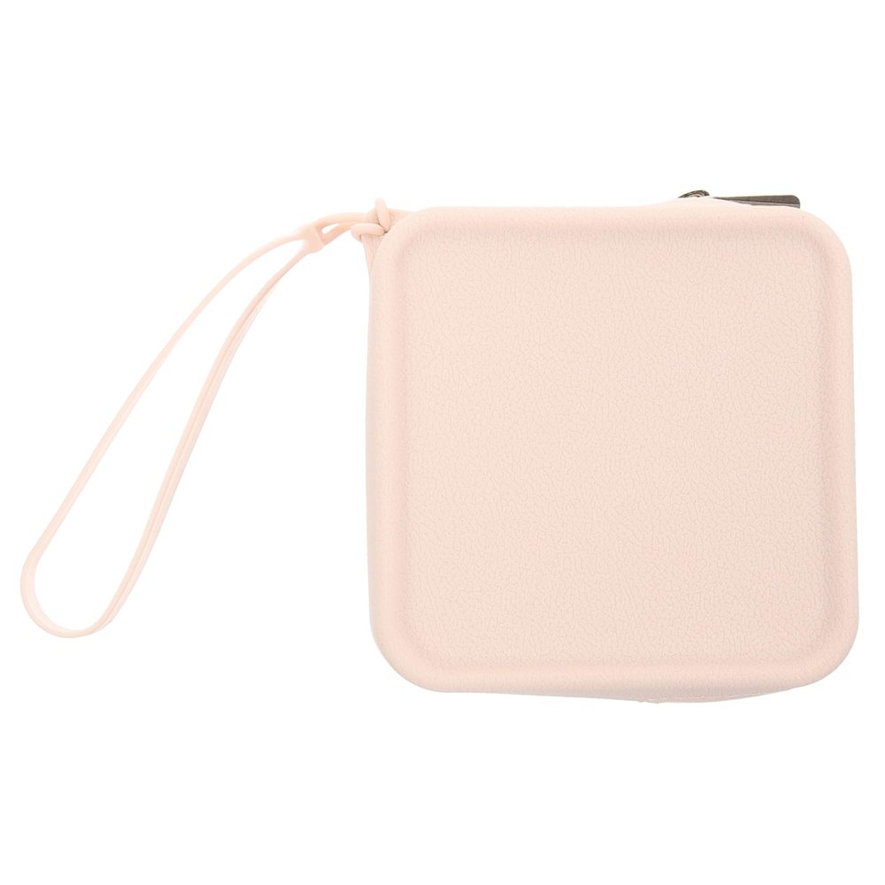 Silicone Tampon Holder with Zipper and Wrist Strap, Blue