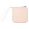 Silicone Tampon Holder with Zipper and Wrist Strap, Blue view 1