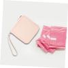 Silicone Tampon Holder with Zipper and Wrist Strap, Blue view 4