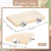 2 Flat Perch Platforms for Birds view 2