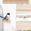 2 Flat Perch Platforms for Birds view 3