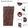 Multifunctional Cleaning Cart Storage Bag, Vertical Hook with 12 Pockets view 3