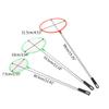 YUOIUX Aquarium Fish Net, 3 x 4 in, 4.5 in Fine-Mesh Skimmer Net for Small Fish, with Comfortable Handle view 4