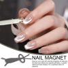 Rabbit-Shaped 3D Heart-Effect Magnetic Wand, Strong Neodymium Kitten-Eye Gel Polish Tool view 3