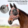 Fly Mask with Ear Mesh view 2