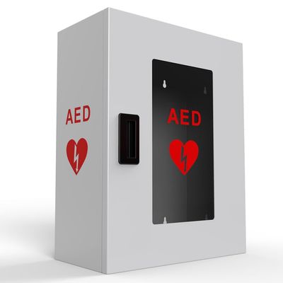 Universal Wall-Mounted AED Defibrillator Cabinet