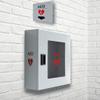 Universal Wall-Mounted AED Defibrillator Cabinet view 2