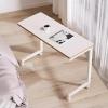 HARELA Overbed Table on 4 Casters, Mobile Laptop and Hospital Bed Table, White, 90 x 37 x 64 cm view 1