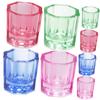 8-Piece Multifunctional Glass Manicure Cups for Nail Art view 1