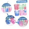 8-Piece Multifunctional Glass Manicure Cups for Nail Art view 4