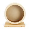 Quiet Wooden Hamster Exercise Wheel with Stable Base view 3