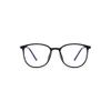Nyxphy Blue Light Blocking Glasses for Nearsightedness with Anti-Reflective Coating – Lightweight Oval Glasses for Women and Men (Black, 3.25 Diopters) view 2