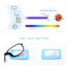 Nyxphy Blue Light Blocking Glasses for Nearsightedness with Anti-Reflective Coating – Lightweight Oval Glasses for Women and Men (Black, 3.25 Diopters) view 4