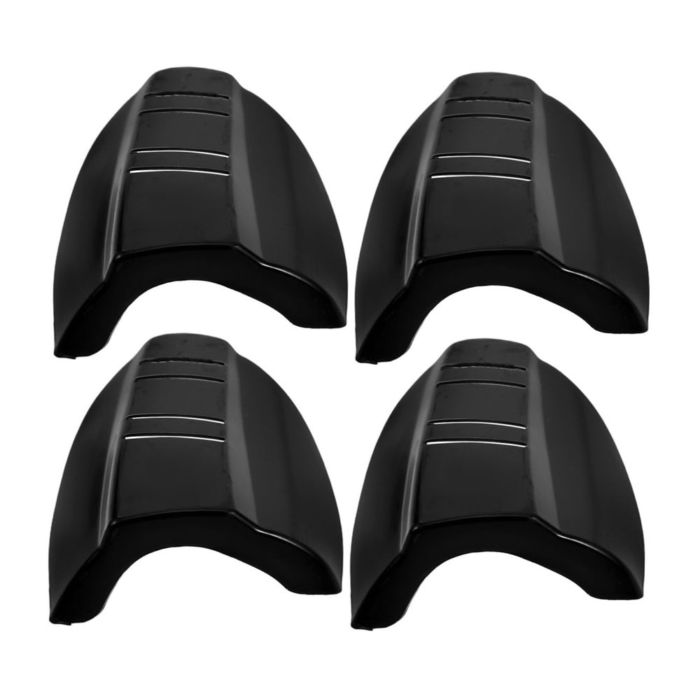 Housoutil Black TPU Side Shields for Glasses, 4 Pieces