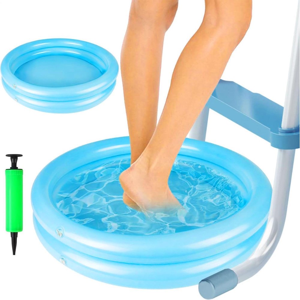 Inflatable Foot Basin with Balloon Pump