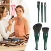 Compact Makeup Brush Set for Foundation, Blending, Powder & Eyeshadow view 3