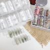 1 Box Flower Nail Art Foil Transfer Stickers for Manicure view 4