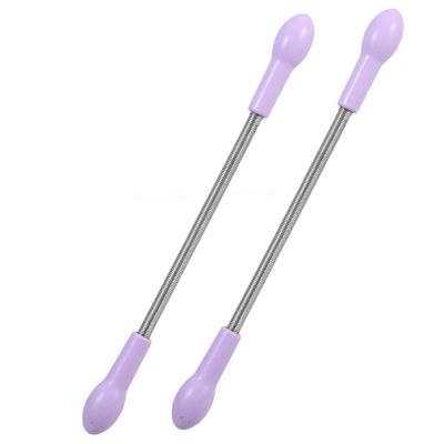 Manual Stainless Steel Spring Epilator, 2-Pack for Facial Hair