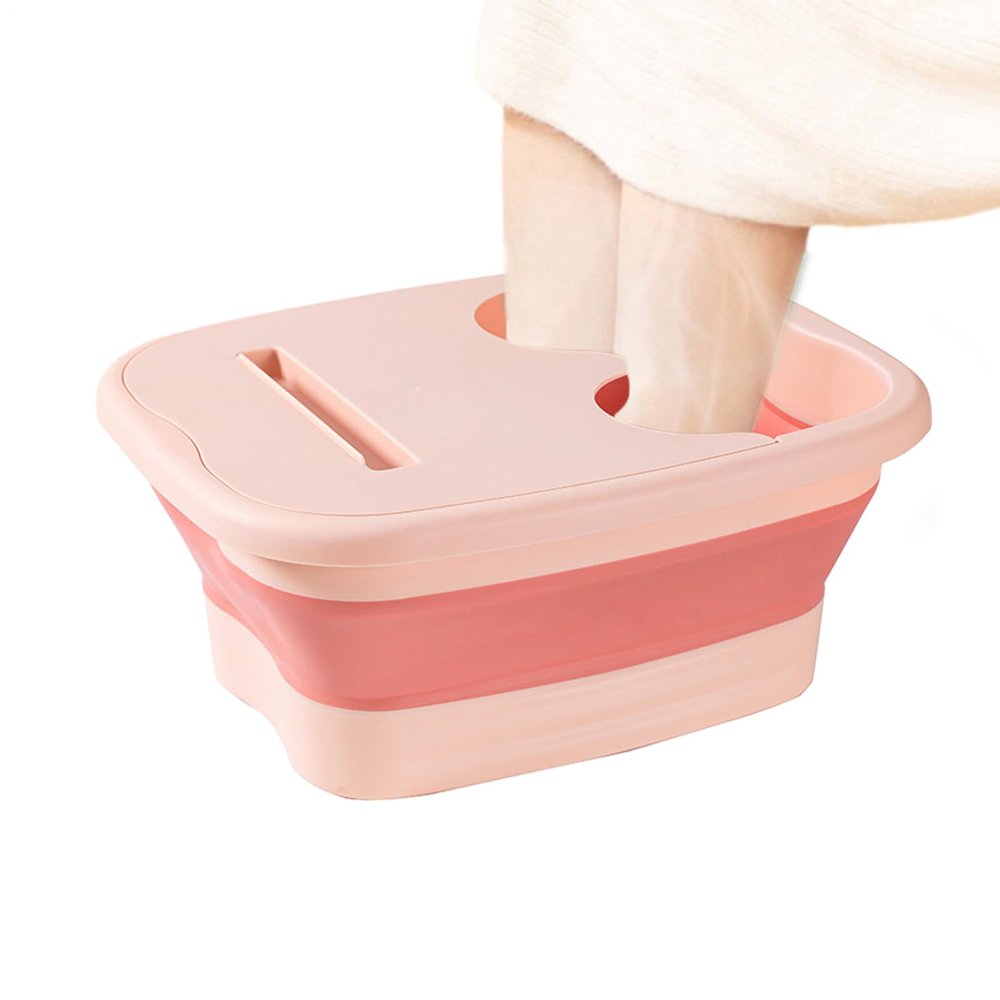 Foldable Foot Bath Basin, Portable Soaking Tub