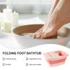 Foldable Foot Bath Basin, Portable Soaking Tub view 3