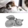 AYNEFY Pet Memorial Angel Cat Statue view 3