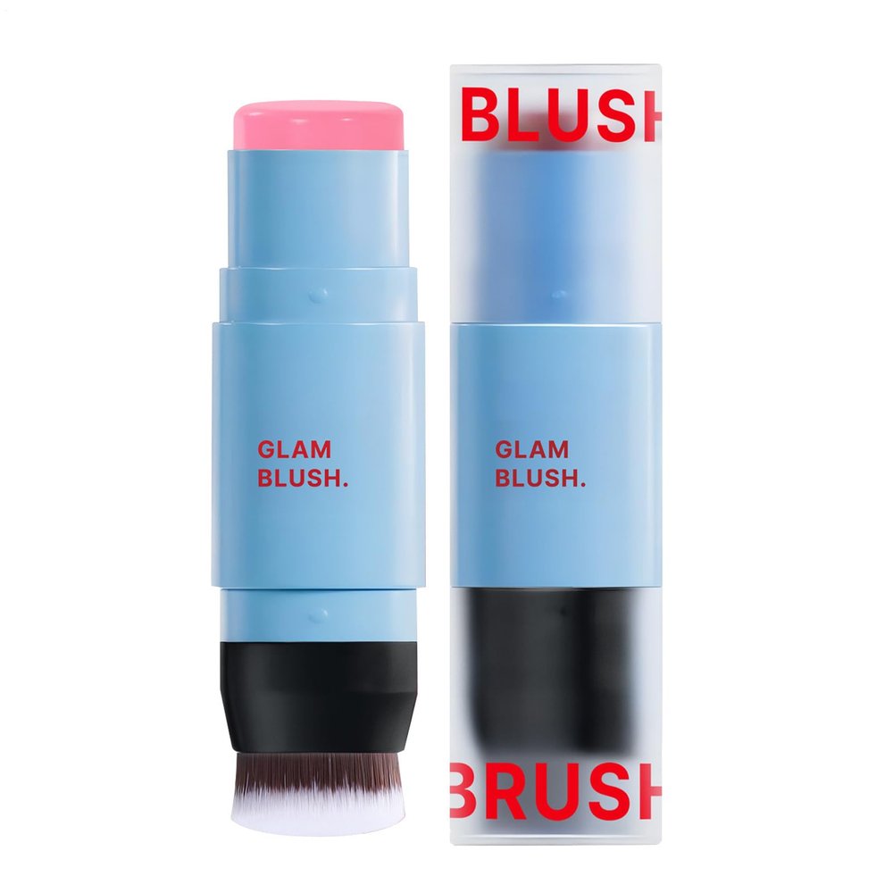 Moisturizing, Long-Lasting Blush Stick for Cheeks and Lips