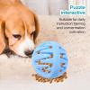 Dog Treat Toy, Treat Dispenser, Interactive Chew Ball for Puppies view 2
