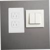 Gogogmee 10-Piece Outlet Covers for Standard FR Outlets, Self-Closing, Shatterproof and Corrosion-Resistant ABS, with Screws for Easy Installation view 3